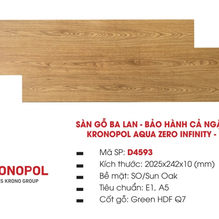 Sàn Gỗ KRONOPOL 10mm : D4593