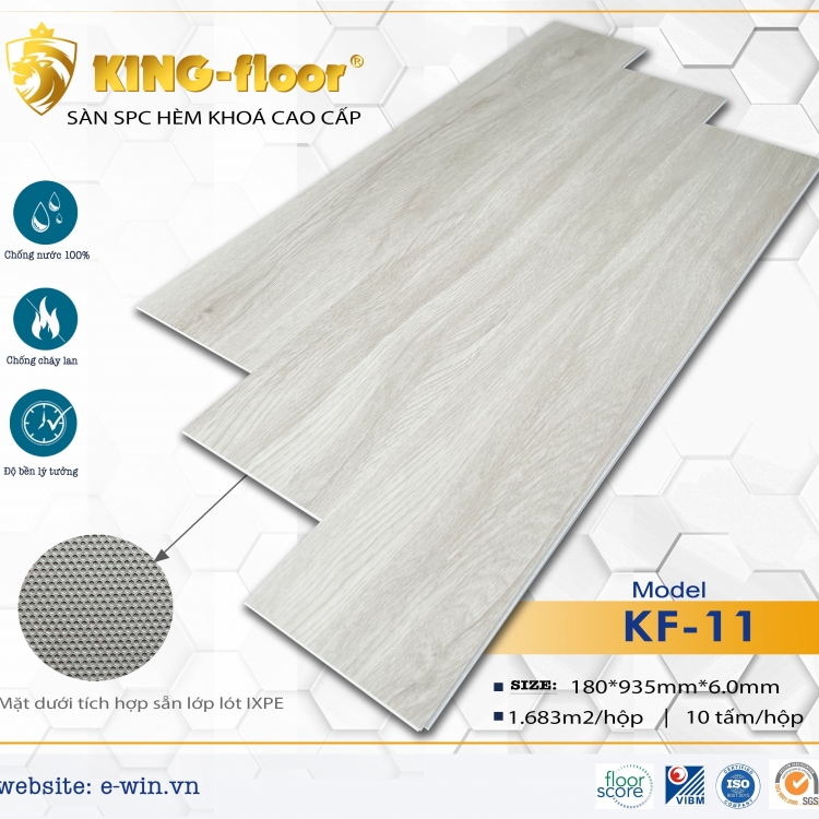 Sàn Nhựa Ewin (6mm) : KF11