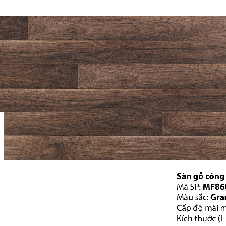 Sàn gỗ INOVAR 8mm : MF860